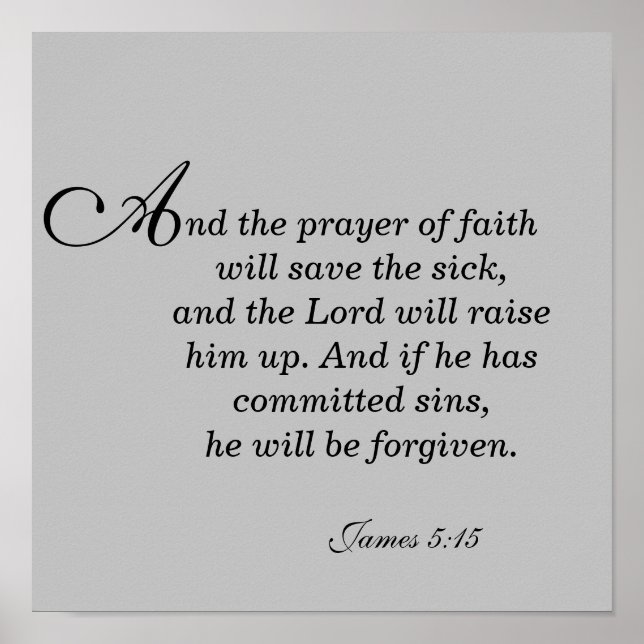 The Prayer of Faith Poster (Front)