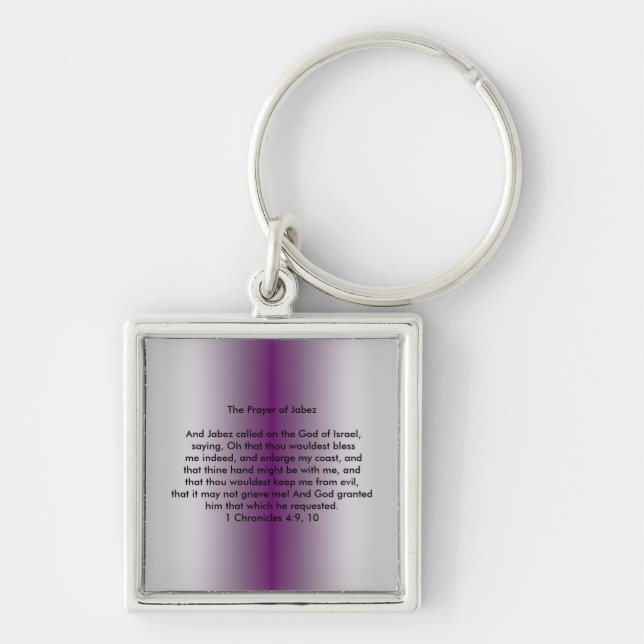 The Prayer of Jabez Keychain (Front)