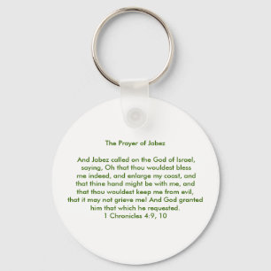 The Prayer of Jabez Keychain