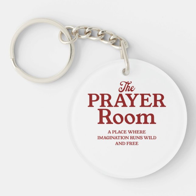 The Prayer Room Keychain (Front)