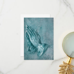 The Praying Hands by Albrecht Durer Thank You Card
