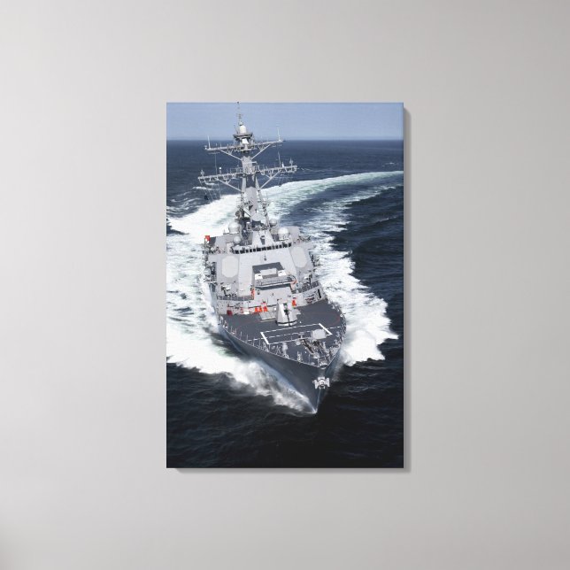 The Pre-Commissioning Unit Jason Dunham Canvas Print (Front)