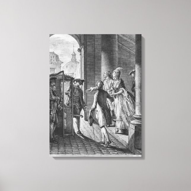The Precautions Canvas Print (Front)
