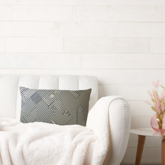 The Precision of Shapes: Geometric Abstraction Lumbar Pillow