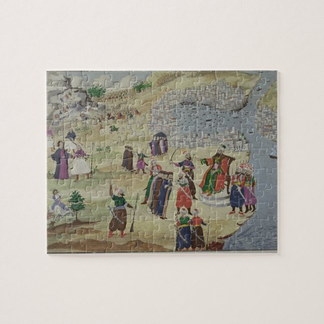 The predicted Fall of Constantinople, from the Pic Jigsaw Puzzle (Horizontal)