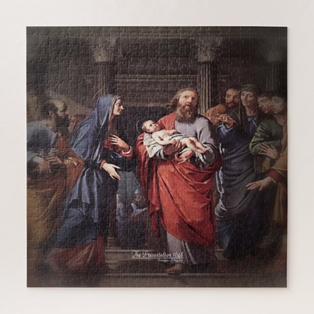 The Presentation 1648 Scripture Jigsaw Puzzle (Vertical)