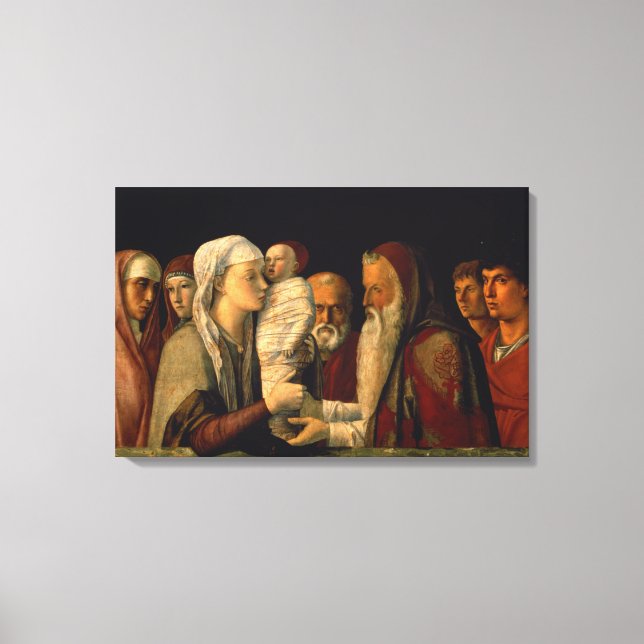 The Presentation of Jesus in the Temple Canvas Print (Front)