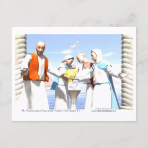 The Presentation of Jesus in the Temple Postcard