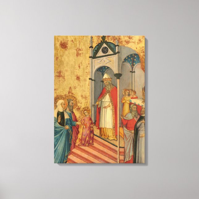 The Presentation of the Virgin Canvas Print (Front)