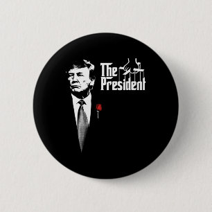 The President Donald Trump Movie Poster Trending M 2 Inch Round Button