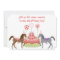 The Pretty Ponies Horse Birthday Party Invitation
