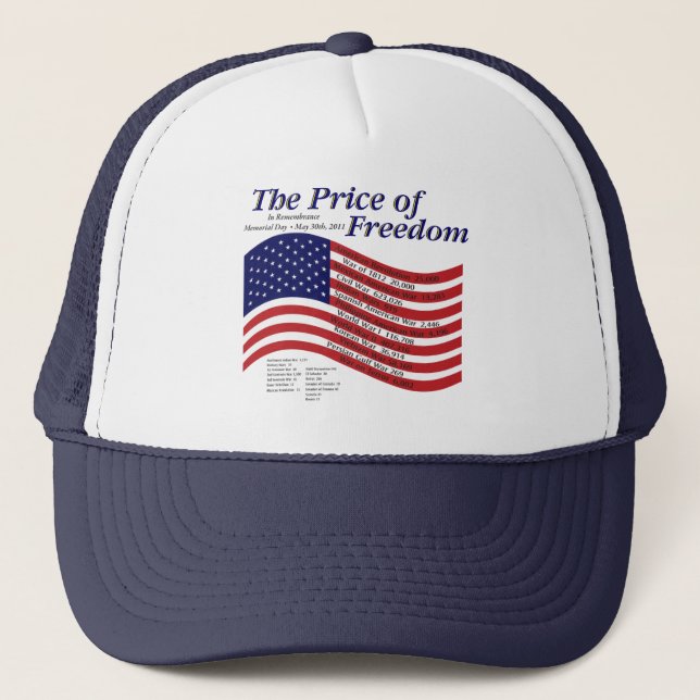 The Price Of Freedom Hat (Front)