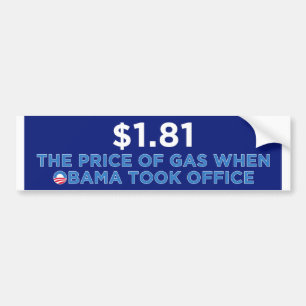 The Price of Gas Bumper Sticker