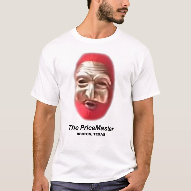 The PriceMaster Denton Texas Official T-Shirt (Front)