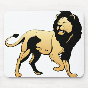The Pride Lion Mouse Pad