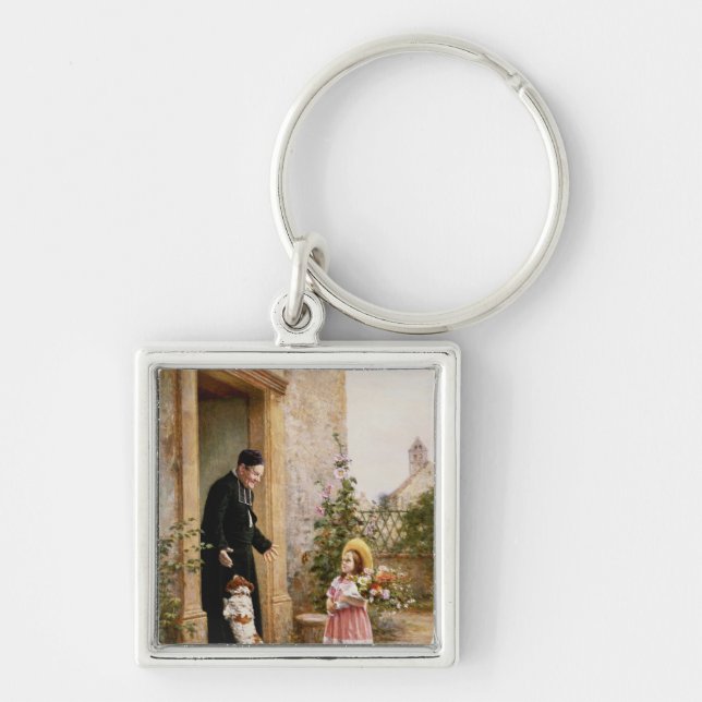 The Priest's Birthday Keychain (Front)