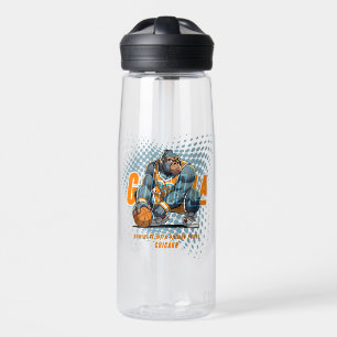 The Primal force of Basketball 25oz Water Bottle