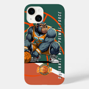 The Primal force of Basketball Case-Mate iPhone 14 Case