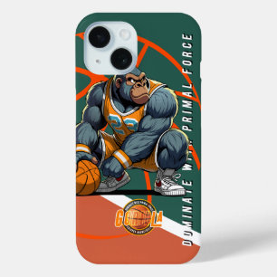 The Primal force of Basketball    iPhone 15 Case