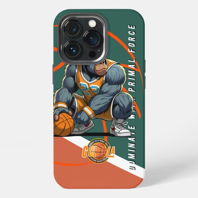The Primal force of Basketball |  iPhone Case (Back)