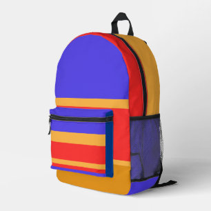  The Primary Colours Kids Printed Backpack