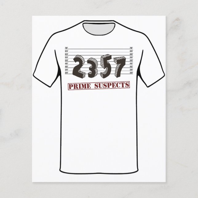 The Prime Number Suspects (Front)