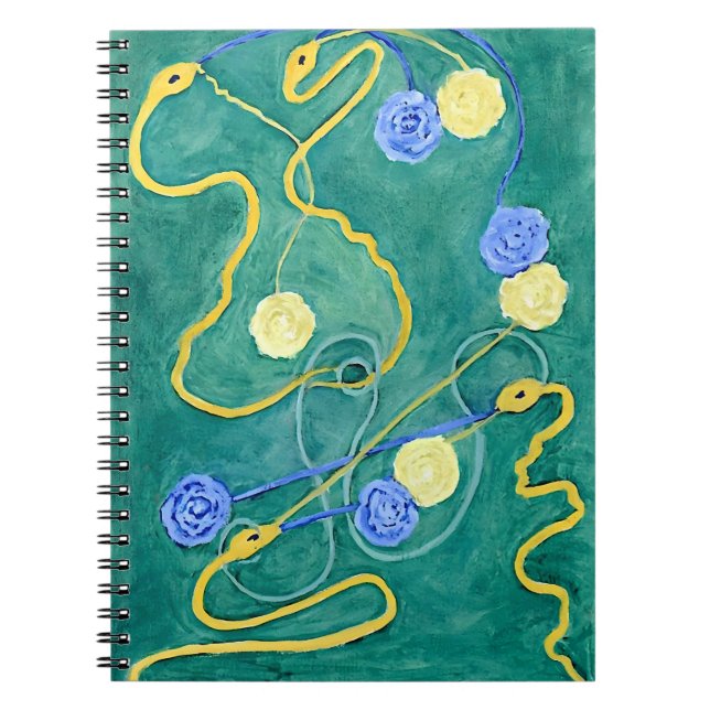 The Primordial Chaos by Hilma af Klint  Notebook (Front)