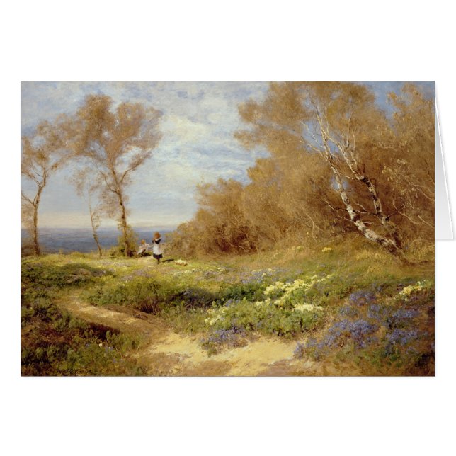 The Primrose Gatherers (Front Horizontal)