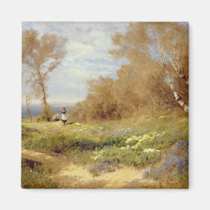 The Primrose Gatherers Magnet
