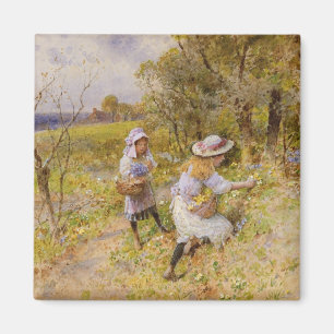 The Primrose Gatherers Magnet