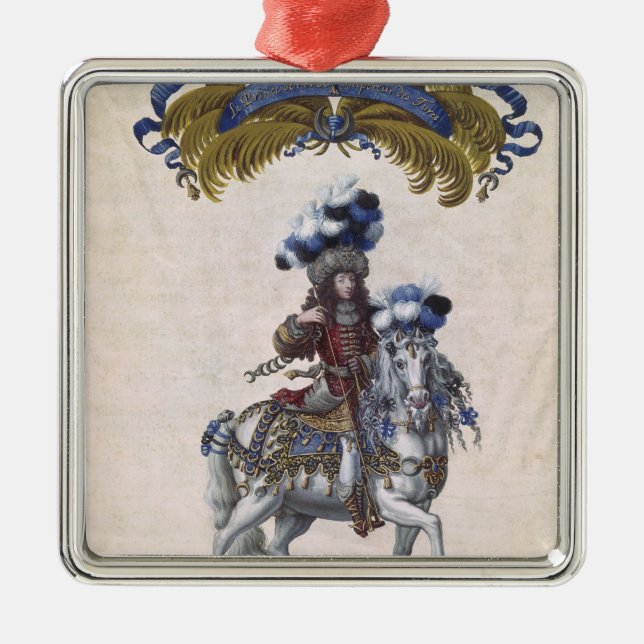 The Prince of Conde Metal Ornament (Front)