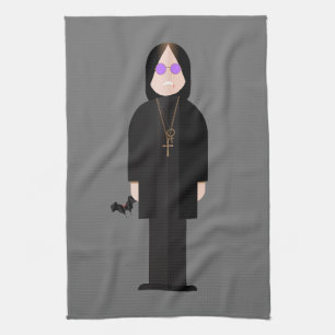 The Prince of Darkness – Rock Legend Kitchen Towel