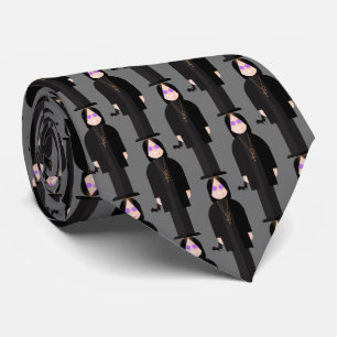 The Prince of Darkness – Rock Legend Pattern Tie