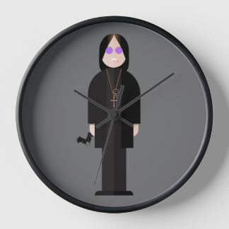 The Prince of Darkness - Rock Legend Wall Clock