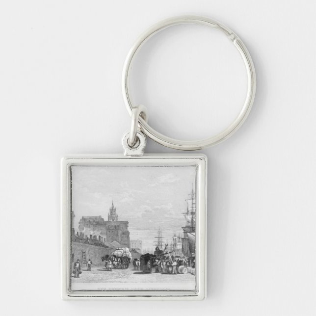 The Prince's Dock, Liverpool Keychain (Front)