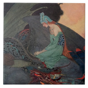 “The Princess and The Dragon” by Elenore Abbott Tile