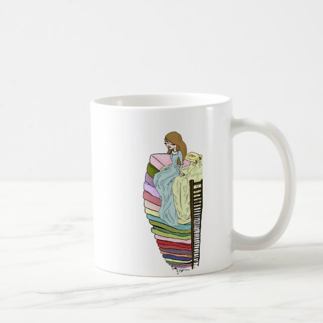The Princess and the Pea Coffee Mug (Right)