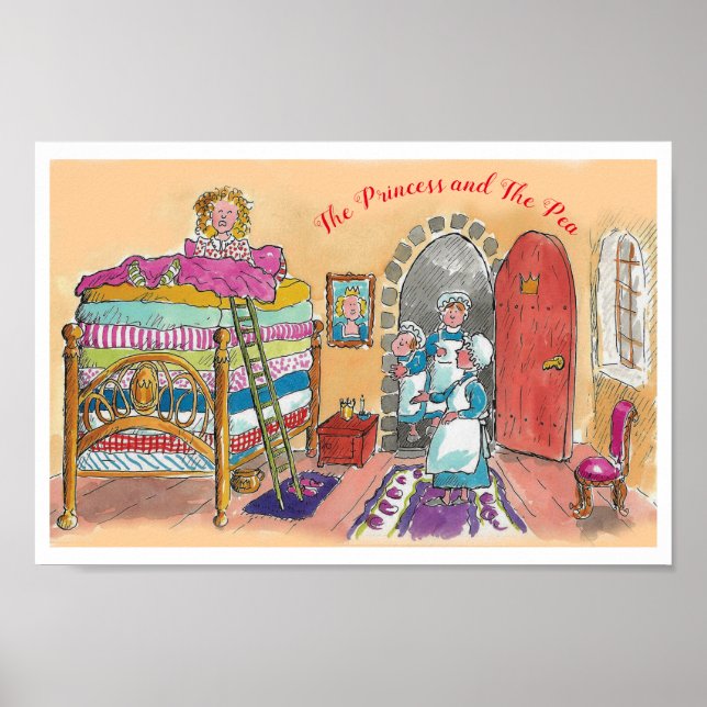 The Princess and The Pea Poster (Front)