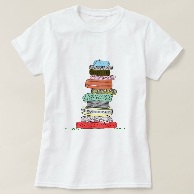 The Princess and the Pea T-Shirt (Design Front)