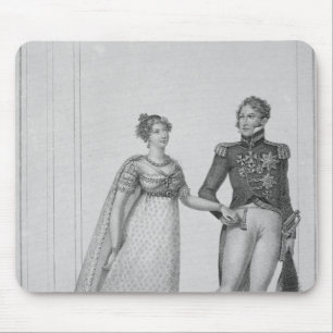 The Princess Charlotte of Wales and Prince Mouse Pad
