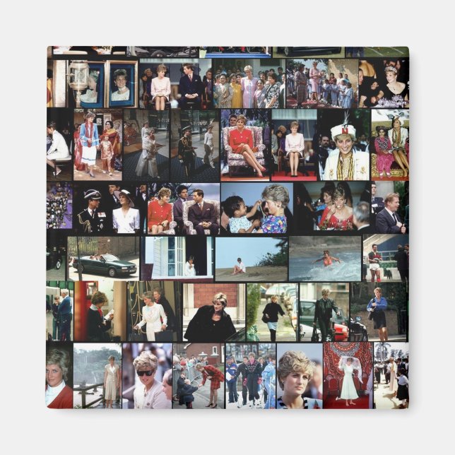 The Princess Diana Collection montage 3 Magnet (Front)