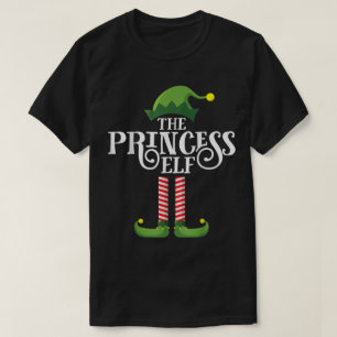 The Princess Elf Christmas Design T-Shirt