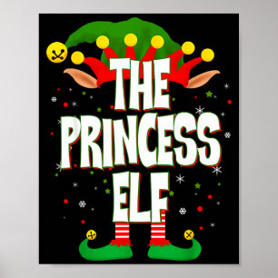 The Princess Elf Christmas Poster