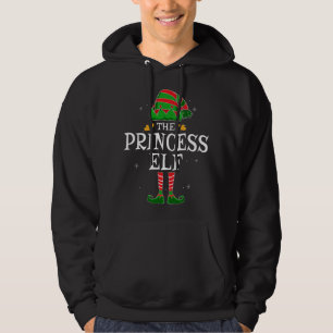 The Princess Elf Matching Family Christmas Girl Fu Hoodie