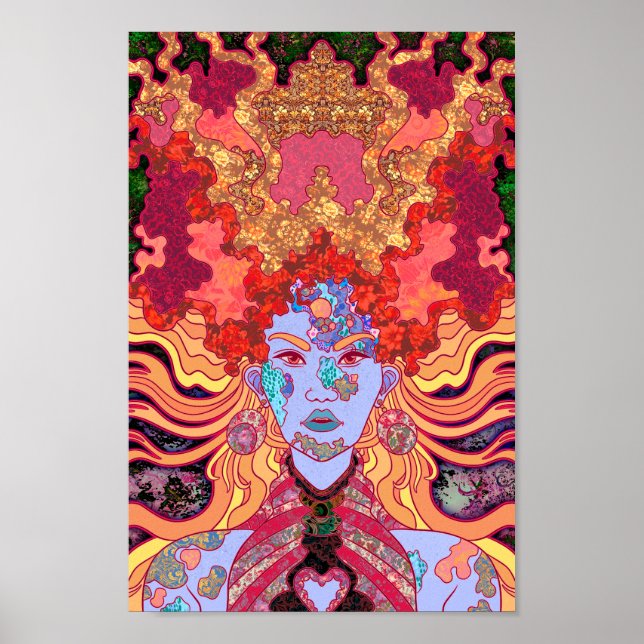 The Princess in Red Poster (Front)