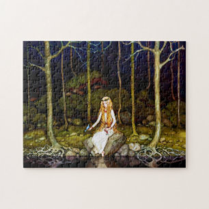 The Princess in the Forest Jigsaw Puzzle