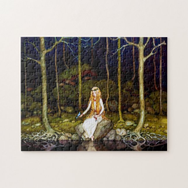The Princess in the Forest Jigsaw Puzzle (Horizontal)