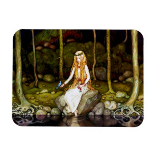The Princess in the Forest Magnet