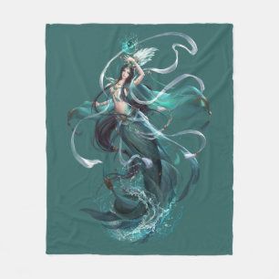 The Princess Mermaid Fleece Blanket