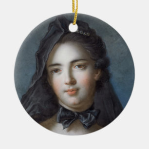 The Princess of Beauveau, nee Sophie Charlotte de Ceramic Ornament